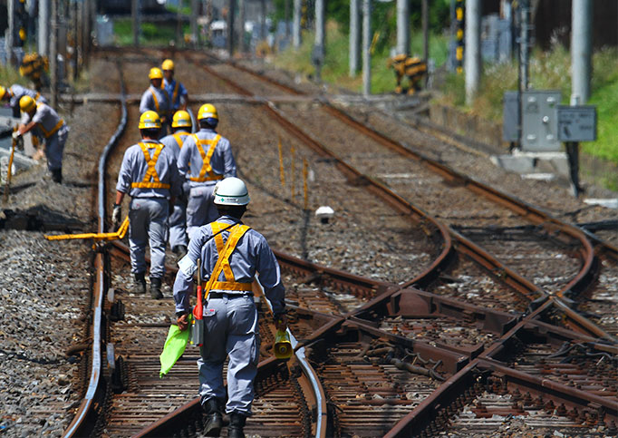 列車見張り業務